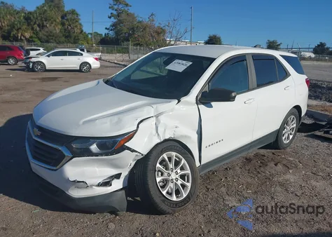 2020 Chevrolet Equinox Fwd Ls z USA, uszkodzony, nr VIN 3GNAXHEVXLS666502